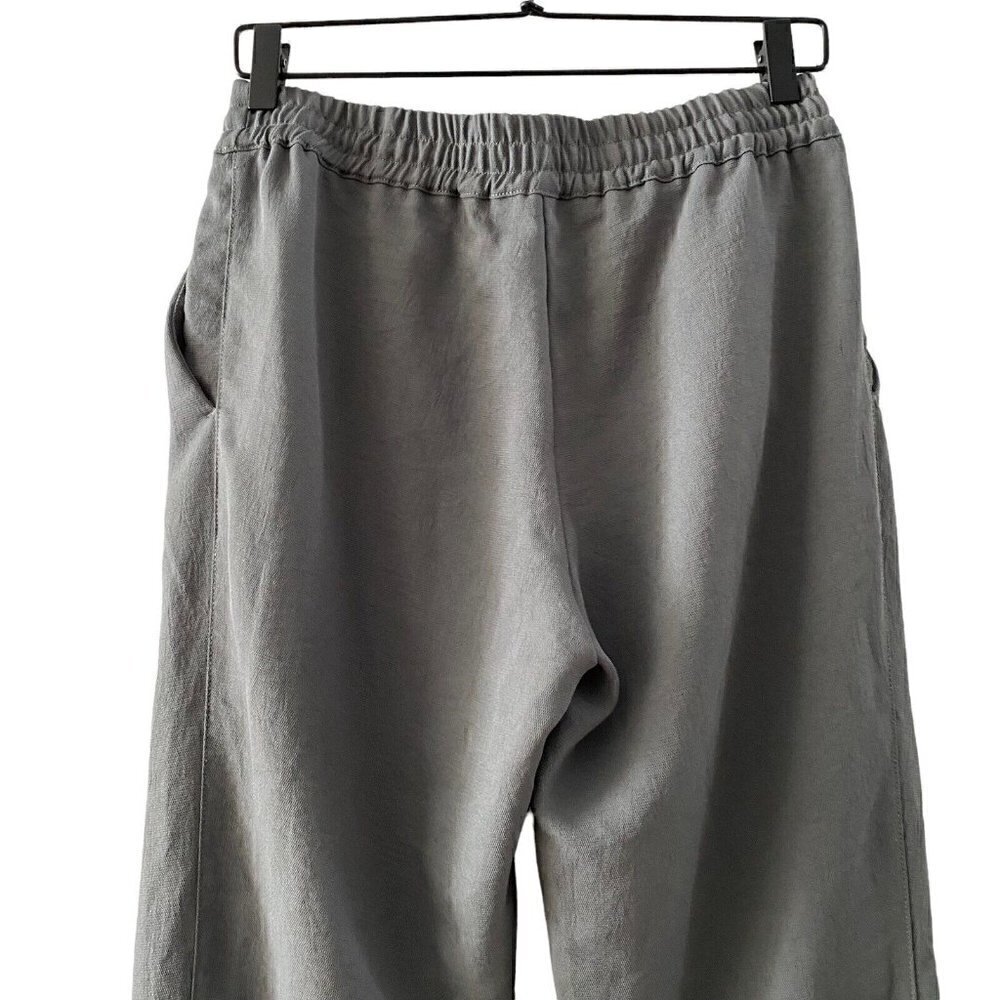 Wilfred Women's Casual Buffon Crepe Pants Joggers Green Drawstring Size Small - Picture 5 of 9